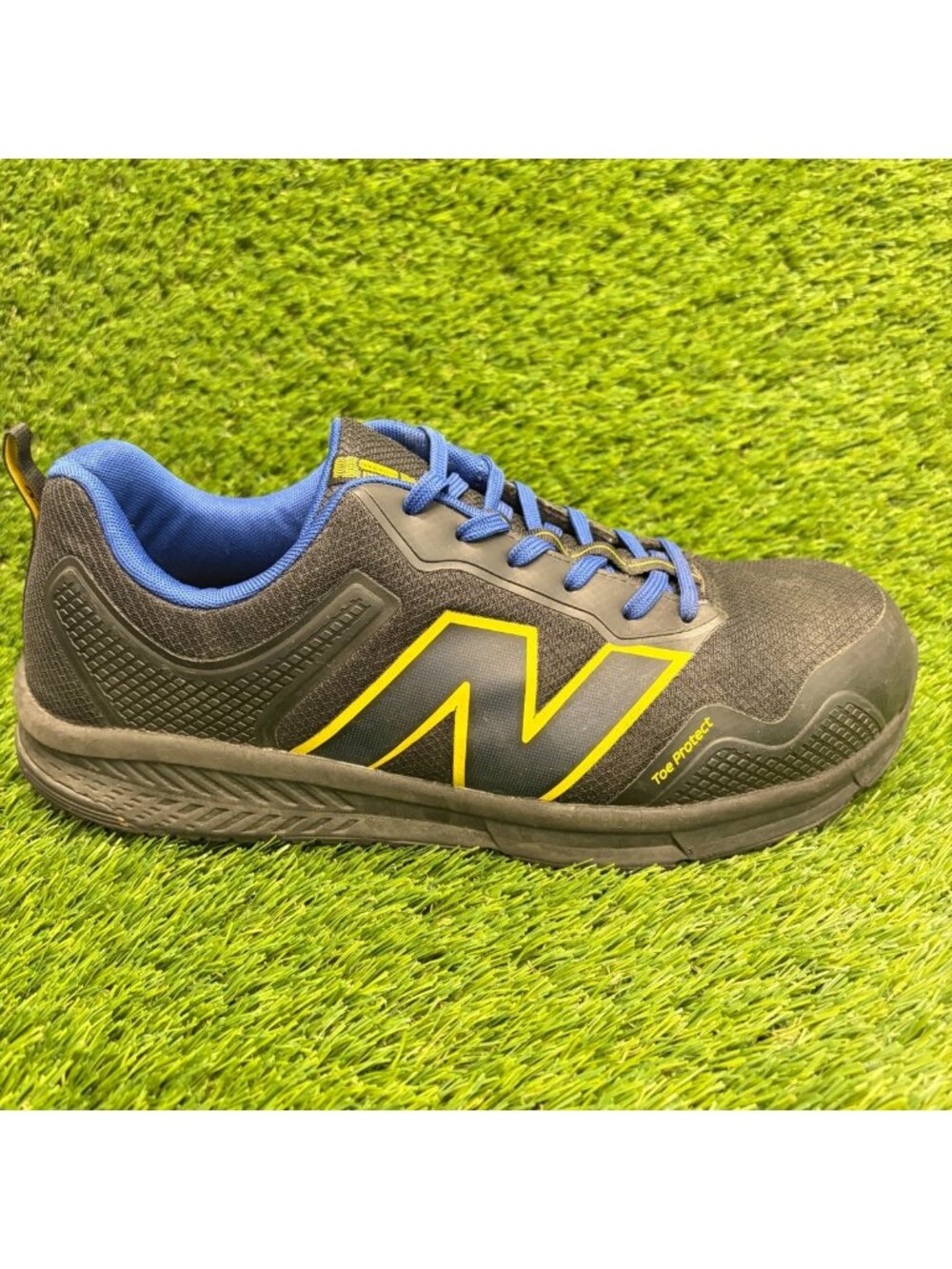 New Balance Evolve AT EH Mens Size 11EE Black Blue Alloy Toe Safety Work Shoes